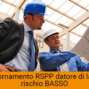 AGGIORNAMENTO DLSPP RISCHIO BASSO