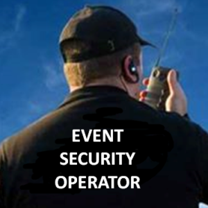 EVENT SECURITY OPERATOR